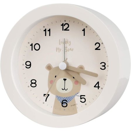 Väggklocka för barn - Tyst svepande sekundvisare Barnklocka, Väggklocka för barn Tecknad liten väckarklocka