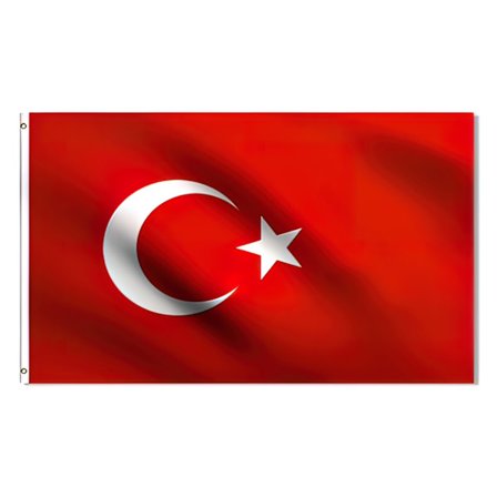 Tyrkiet Flag - 150 x 90 cm