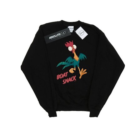 Disney Moana Båt Snack Sweatshirt för Herr M Svart