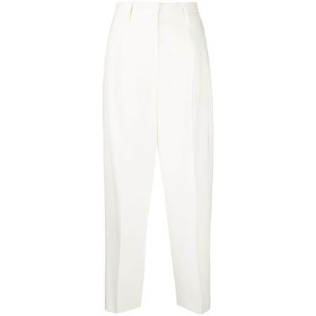 Remain Birger Christensen, Tapered Trousers Wit, Dames, Maat:M
