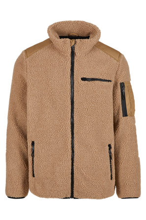 Chaqueta Teddyfleece Brandit Ramble Para Hombre Camel L
