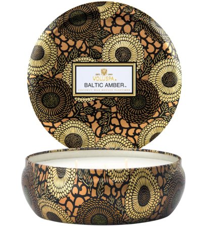 Voluspa Baltic Amber Duftlys 3 veker 40t