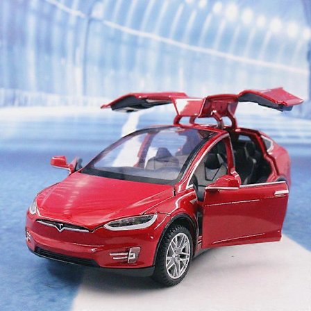 1:32 Tesla MODEL X MODEL S MODEL 3 Legeringsbilmodel Støbt Legetøjskøretøjer Legetøjsbiler Børnelegetøj til Børn Gaver Legetøj A311