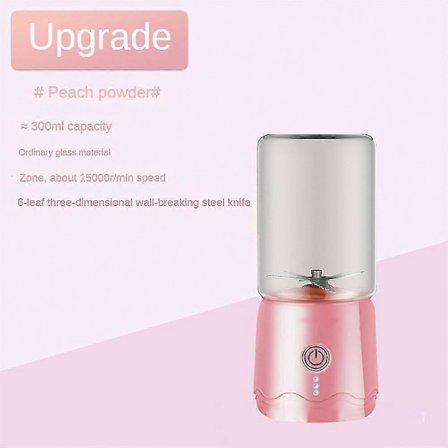 Kannettava tehosekoitin Monitoiminen pieni kotitalous tehosekoitinkuppi Mini kannettava -DGZD