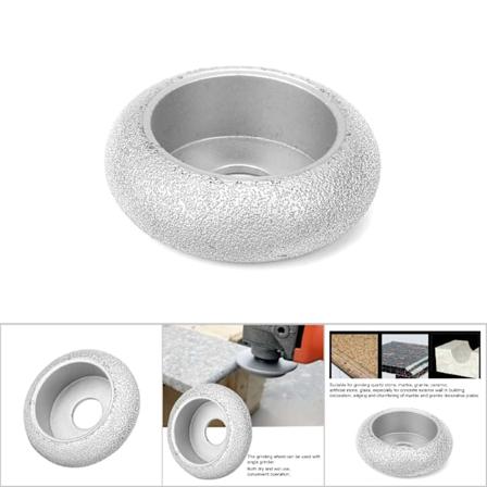 7,3 cm Loddet Diamantslipeskive Rome Slipeskive for Stein Marmor Keramikk 3,0 cm