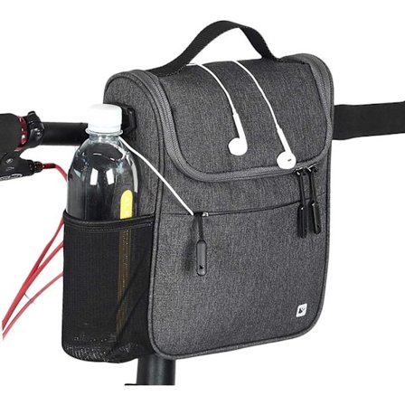 Vattentät cykelväska för MTB-styre med regnskydd