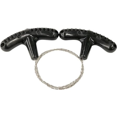 Stålkæde Save Håndholdt Motorsav Bærbar Overlevelses Sav Stål Bjælker Udendørs Værktøjssæt Robust og Nem