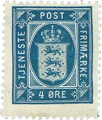 Danmark 1916 - Tjenestemærke AFA 13 - Postfrisk