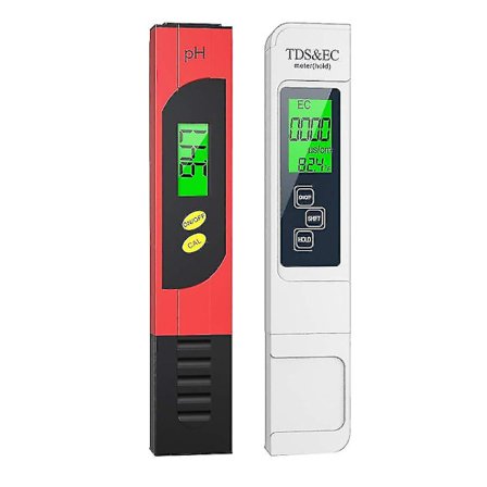 PH-meter 4 i 1 Pool Termometer Vandtester Digital PH-meter med Atc-funktion PH-værdi T Tempe