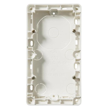 Elko EKO09380 Forhøyningsramme 2 rom, 20 x 84 x 155 mm, Strømbrytere & vegguttak