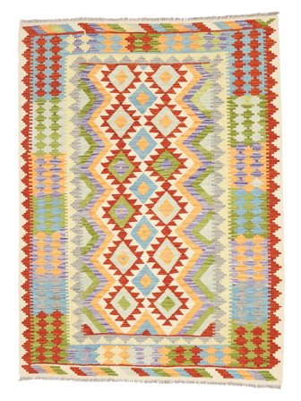 Kilim Afghan Old Style Rug Oriental (Wool, Afghanistan)