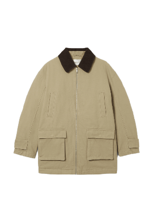 Carin Wester Canvasjacka med manchesterkrage ASTER Jackor Beige 36