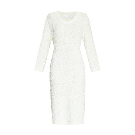 Samsøe Samsøe, Kamila dress Wit, Dames, Maat:S,Katoen