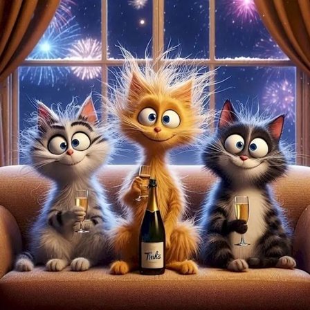 5D Diamant Maleri Tegneserie Kat Diamant Mosaik Fuld Dyrebroderi Håndlavet Gave