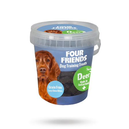 Fourfriends Training Treats Deer 400g - Matskål, hundgodis & tuggisar