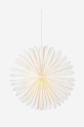 Markslöjd - SOL papirstjerne 60 cm - Hvit - Adventsstjerner - Fra Homeroom
