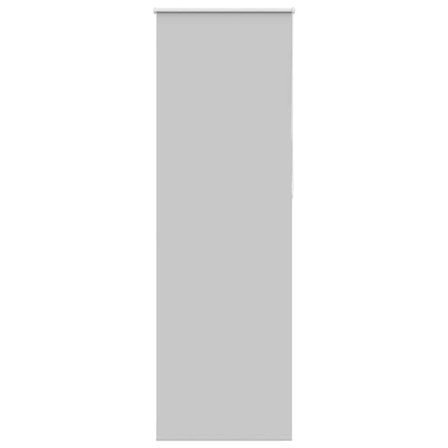 Rullgardin mörkläggning ljusgrå 85x210 cm tyg bredd 80,7 cm