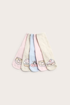 Kappahl | Strumpor 5-pack | Rosa