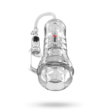 PDX Elite: ViewTube Vac XXL Pump See-Thru EZ-Grip Pump Stroker - Vuxen.dk: For ham