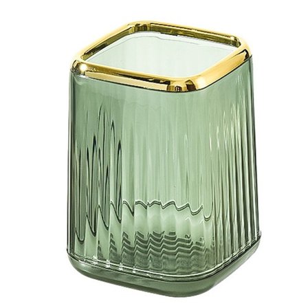 Pen Holder Desktop Stationery Organizer Modern Design Green KLB