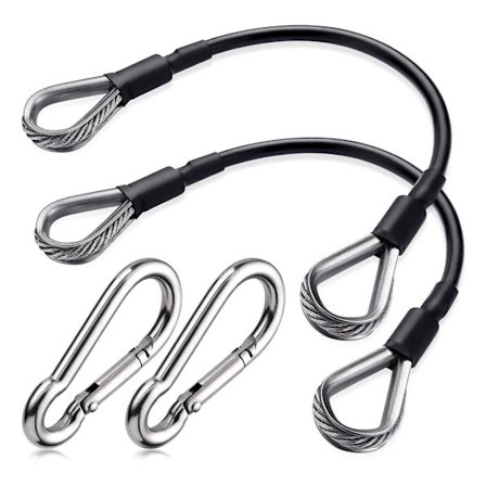 2 stk. Fitness Forlængerkabel Trissekabel Hjemmetræningsudstyr Tilbehør