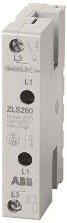 ABB ZLS260 Plint, Elfördelning & strömförsörjning