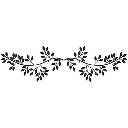 2 kpl Metal Leaf Wall Decoration Metal Leaf Home Wall