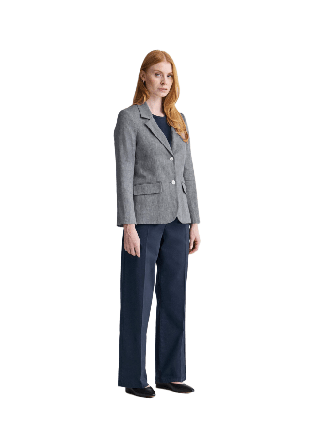 Newhouse Marie Satin Chinos Dam Blå 36