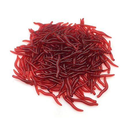 Myk fiske lokke kunstig fiskeutstyr agn realistisk fiske agn simulert meitemark bionisk larve