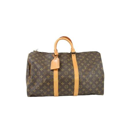 Louis Vuitton Vintage, Pre-owned Canvas louis-vuitton-bags Bruin, unisex, Maat:ONE Size