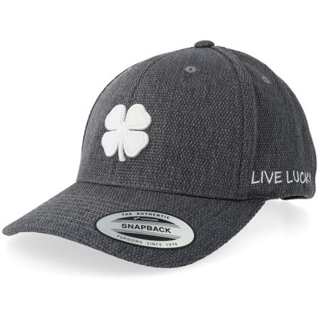 Black Clover - Grå adjustable Keps - Sweet Bamboo 4 Hat Charcoal Adjustable @ Hatstore