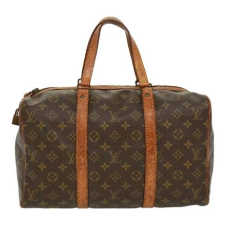 Louis Vuitton Vintage Pre-owned Canvas travel-Väska brun, unisex Vintage Väskor, unisex, Storlek: ONE SIZE