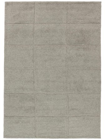 Wool Rug Lara Light Grey Large Oeko-Tex