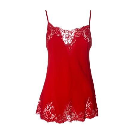 Ermanno Scervino Top-Shirt Rød, Dame