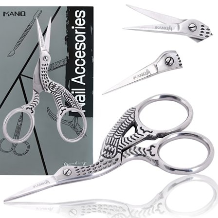 Nagelsaxar nagelband rakblad kosmetiska manikyr pedikyr stål spa silver