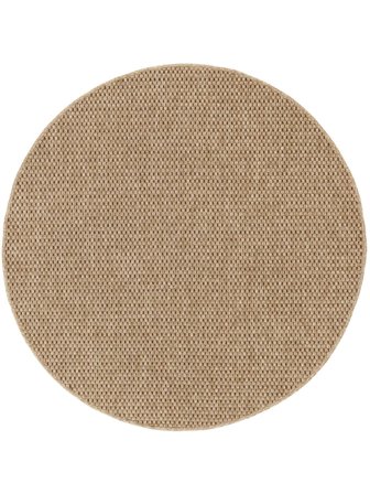 Binnen-/Buitenkleed Wasbaar Groot Jolin Vloerkleed - Beige Ø 240