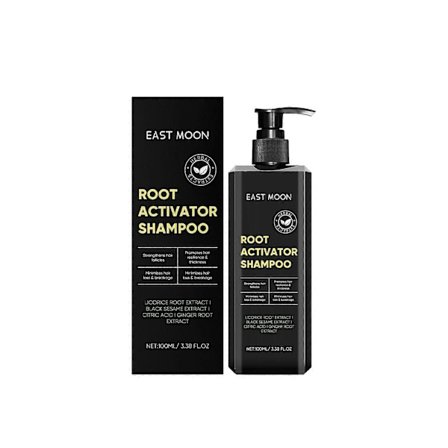 Root Activator Shampoo til mænd: Hårvækstshampoo mod hårtab og tyndt hår - Hårfortykkende shampoo, styrker hårsækkene, urteingredienser