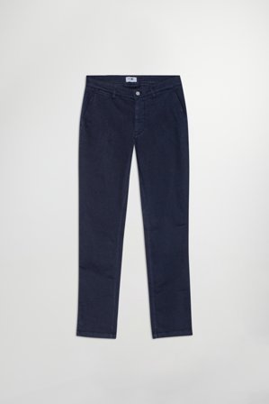 Marco 1200 Chino Herr Blå Bomull