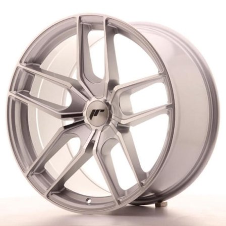Jante Alu 19" Japan Racing JR25 19x9,5 ET20-40 5H Blank Sølv