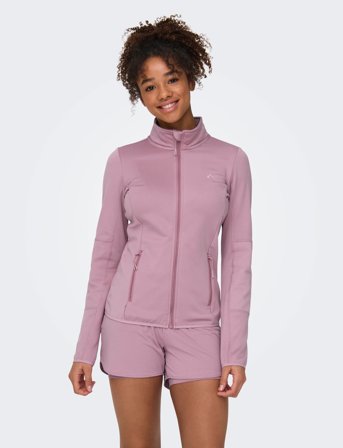 Only Play Onpjetta Hn Fz Ls Fleece Jck Noos - Purple - L