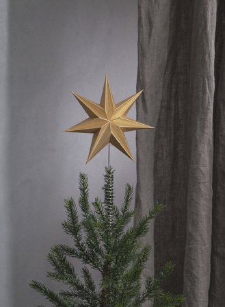 Isa toppstjerne - gylden