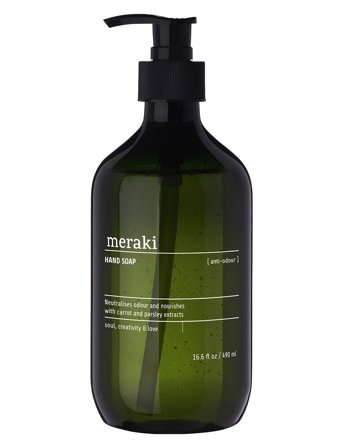 meraki Hand Soap, Anti-Odour - Green - 490 ml