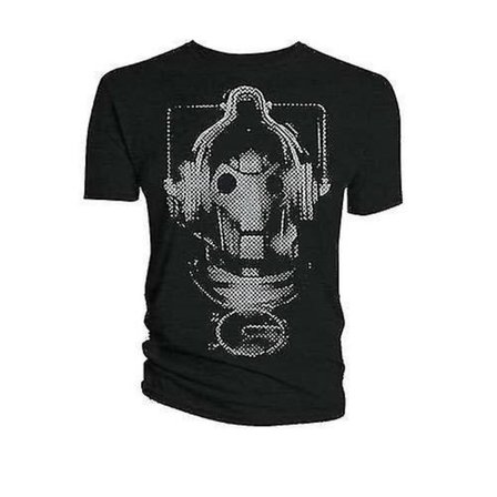 Doctor Who Cyberman Head T-shirt
