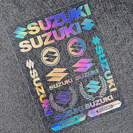 Til Suzuki Klistermærker Mærkater Tank Logo Sæt Hjelm Emblem Vinyl Kit