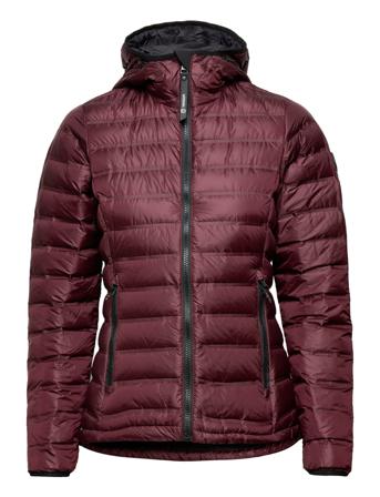 Icelyn Down Jkt Burgundy Tenson
