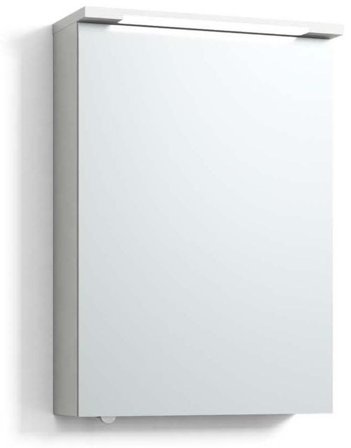 Svedbergs Skuru Spegelskåp med LED-belysning Vit, Badrum