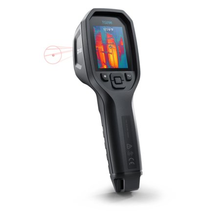 Flir TG298 IR-termometer måler opptil 1080°C, 160x120 px, Måleinstrumenter