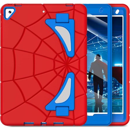 Cover til iPad Pro 11 2024 Generation, brudsikker og kraftig stødsikker robust beskyttelsescover med stativ til børn