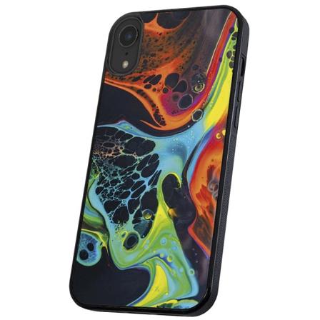 iPhone XR - Deksel/Mobildeksel Marmor Multicolor