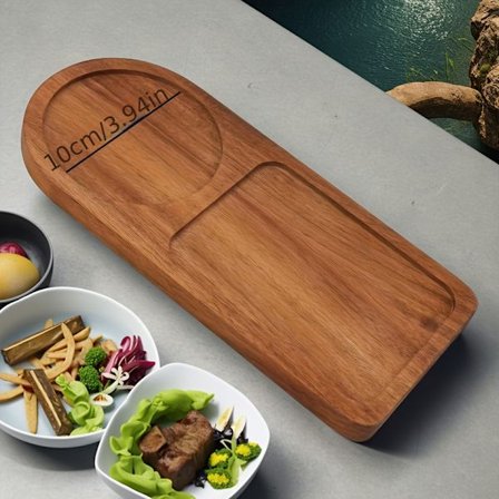 Dobbelt hjerteformet salatfad, snack-, dessert- og slikskåle til bryllups- og housewarminggaver